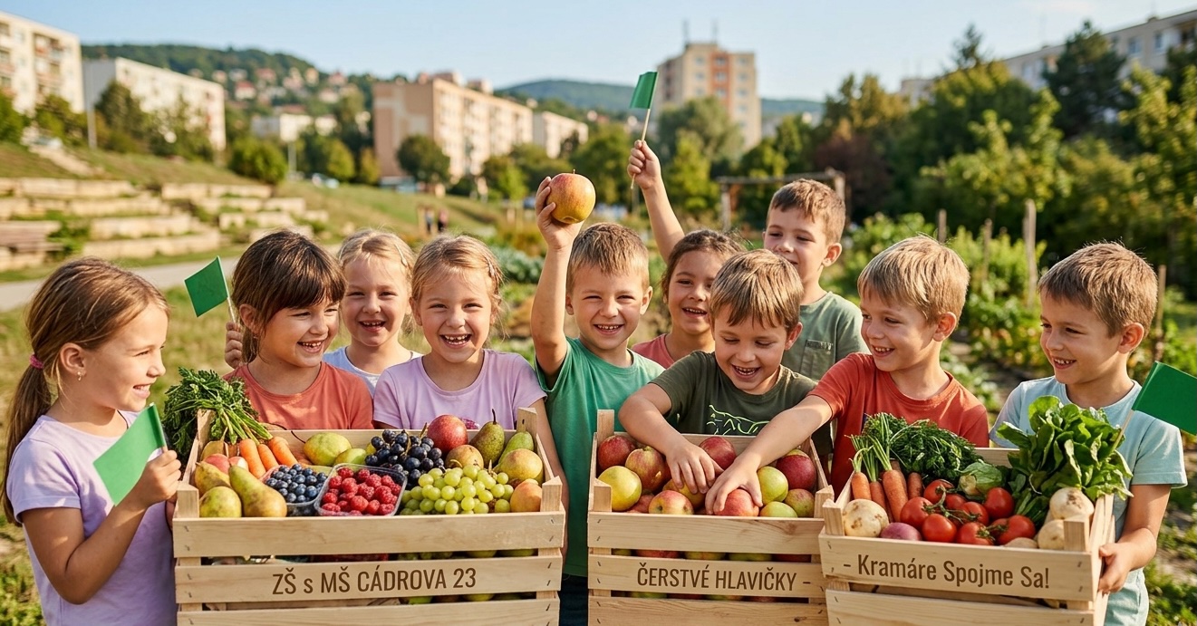 Kramáre, spojme sa! Pomôžme našim deťom vyhrať čerstvú dávku vitamínov