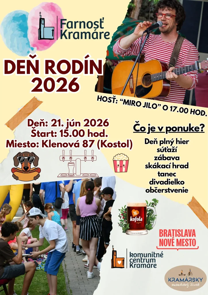 Deň rodín Kramáre 2026